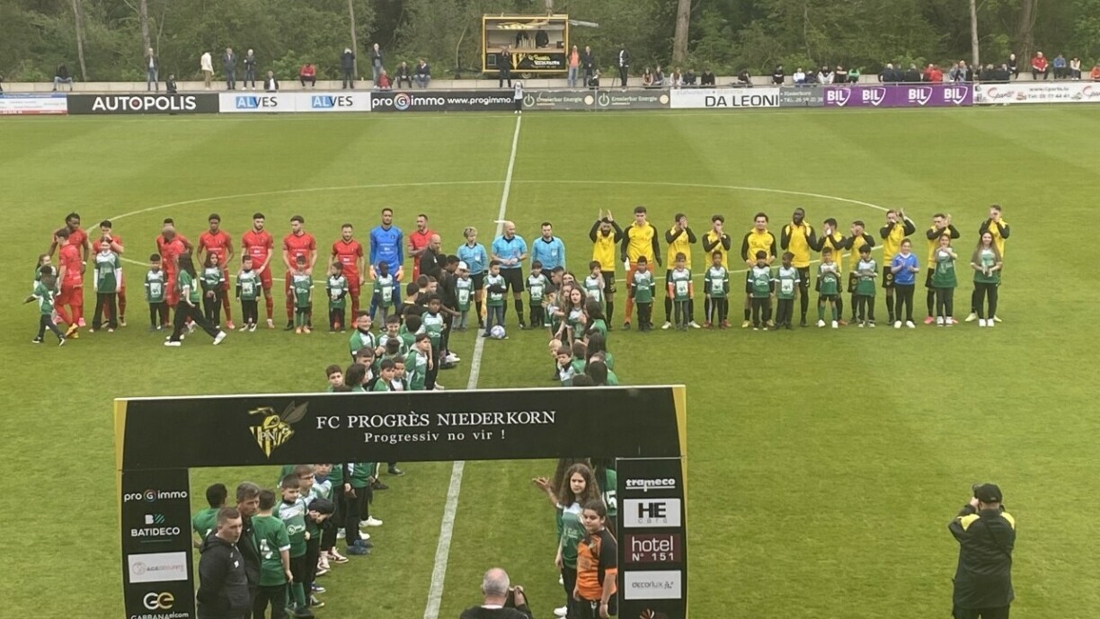 Niederkorn a fait main basse sur le derby face à Differdange, soldant ses comptes avec le voisin qui l'avait éliminé en quart de finale de la Coupe de Luxembourg.