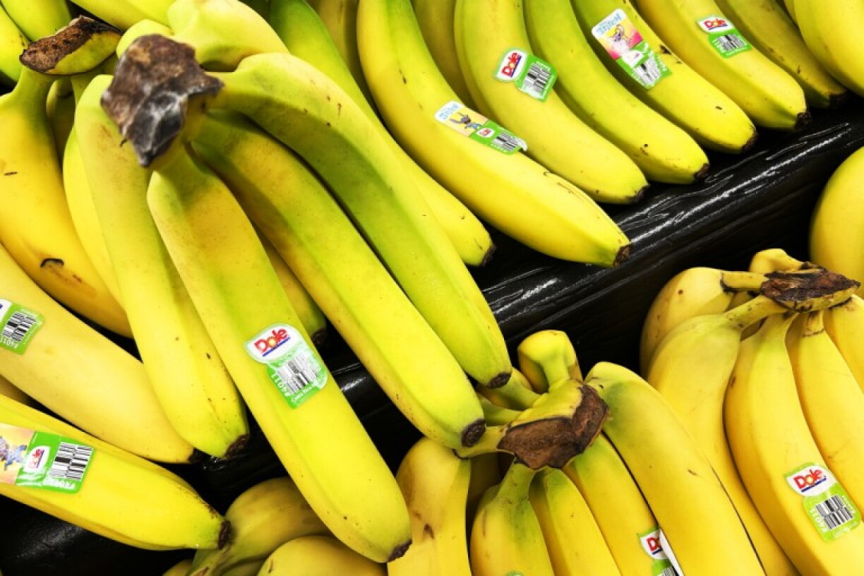 Bananas for sale at a supermarket