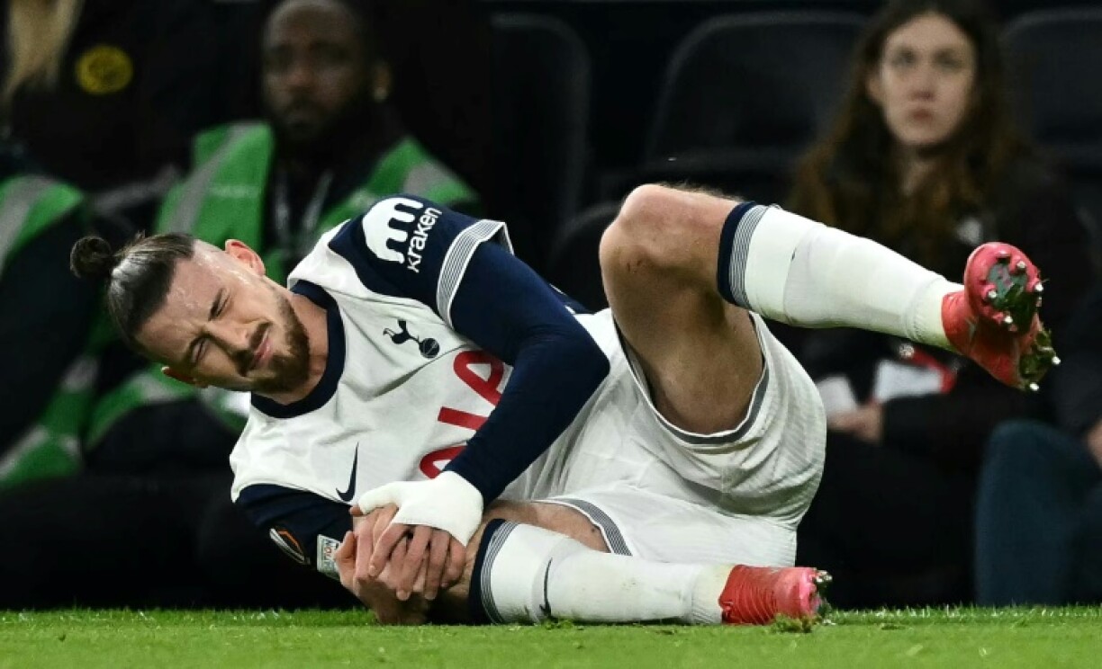 Tottenham defender Radu Dragusin was injured in his side's Europa League match against Elfsborg