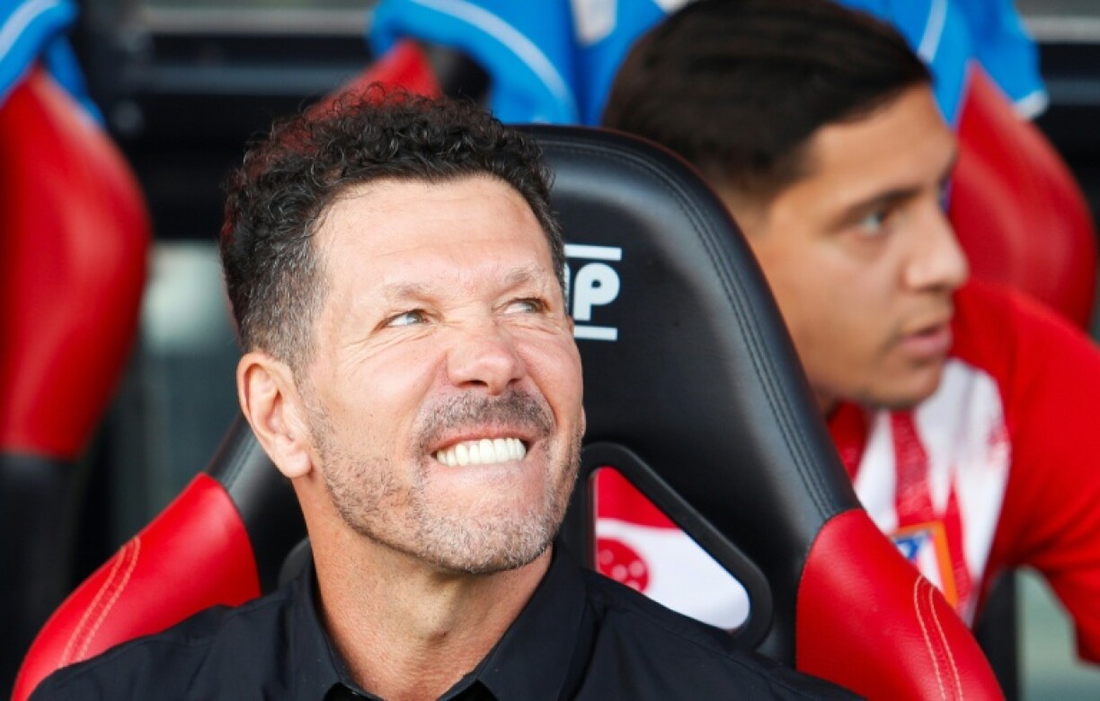 Atletico Madrid's Argentinian coach Diego Simeone likes to focus on the present but his team's future in the title race is on the line in the derby on Saturday