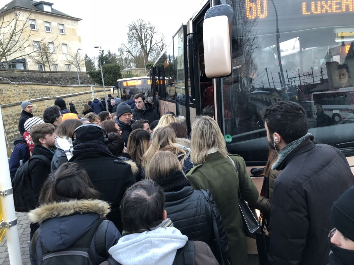 Des bus de substitution seront mis en place à la gare de Bettembourg.