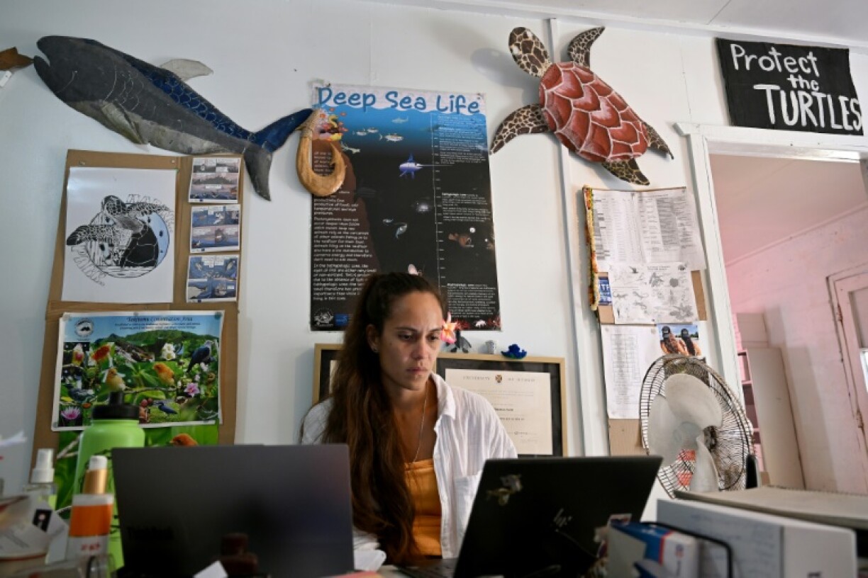 Environmentalist Alanna Smith warns about the dangers to the environment created by deep sea mining in Rarotonga, Cook Islands