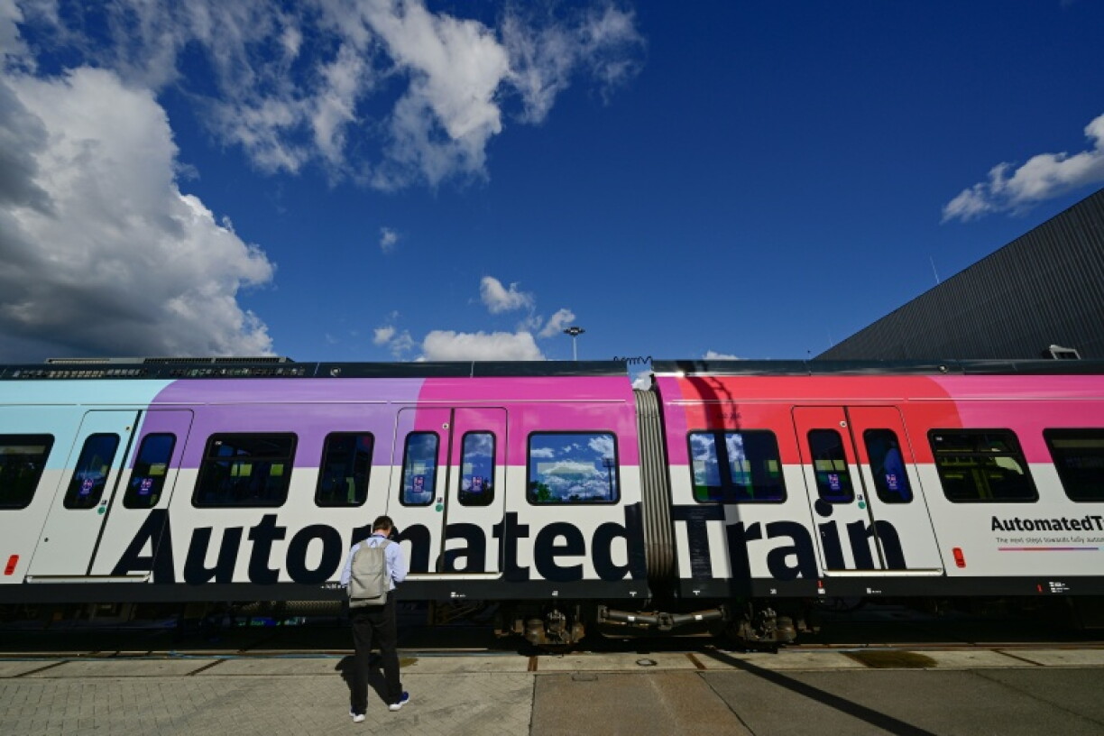 A Siemens train at InnoTrans