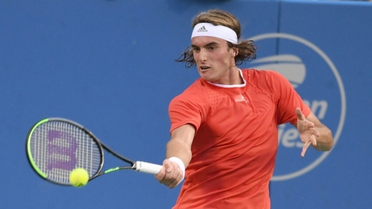 D'FLT-Formatioun huet ënnert anerem géint de Stefanos Tsitsipas misse spillen.