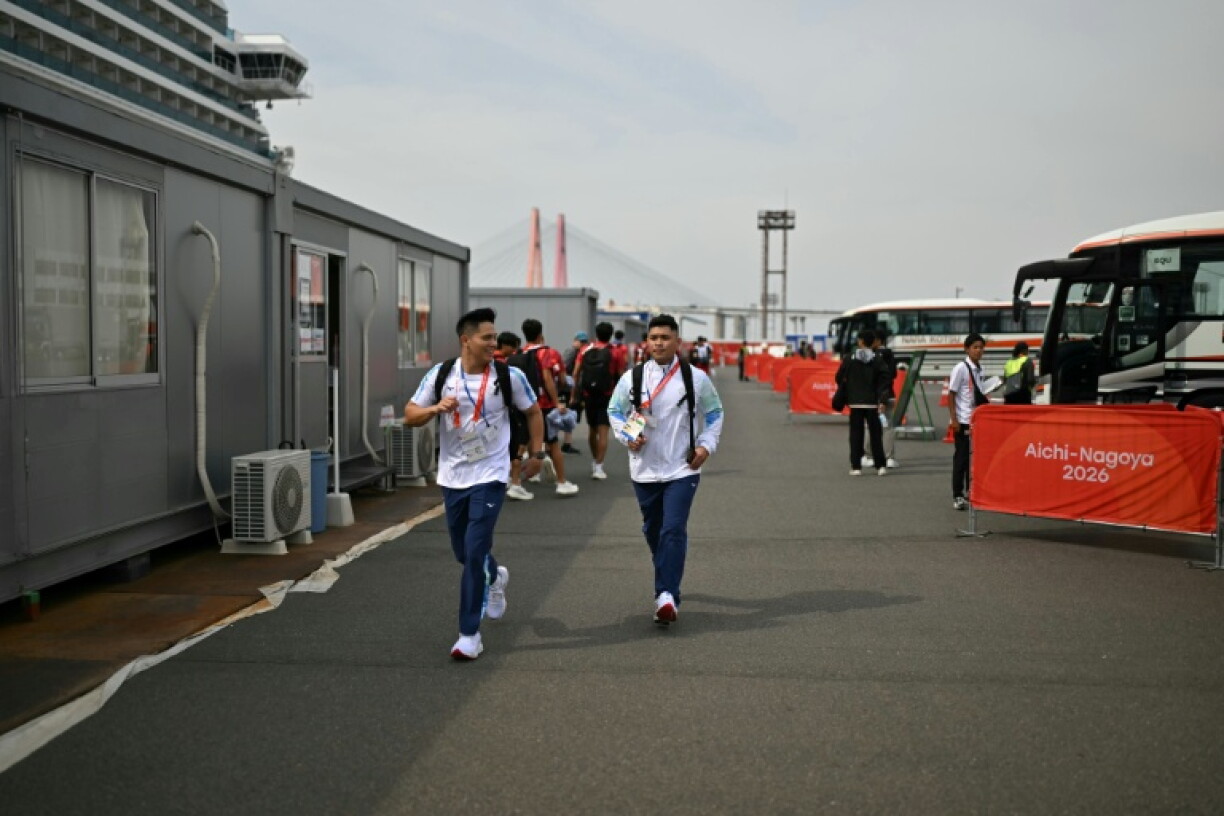 File picture of athletes at the Asian Games