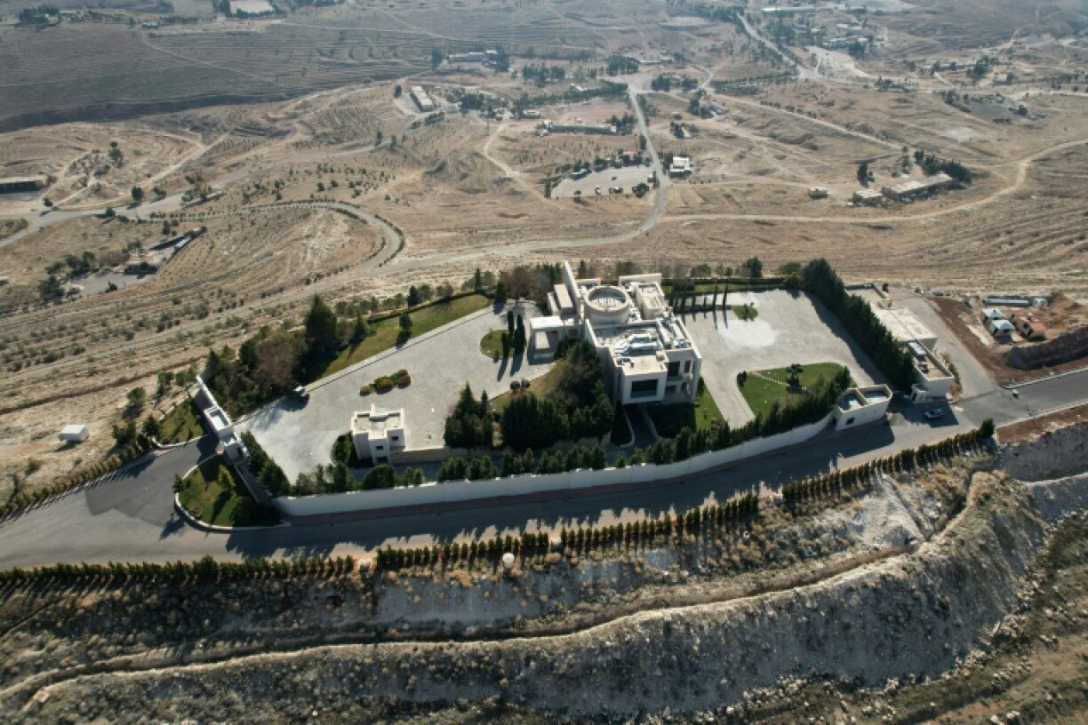 Maher al-Assad's private offices above Damascus topped an underground complex that goes deep into the mountain