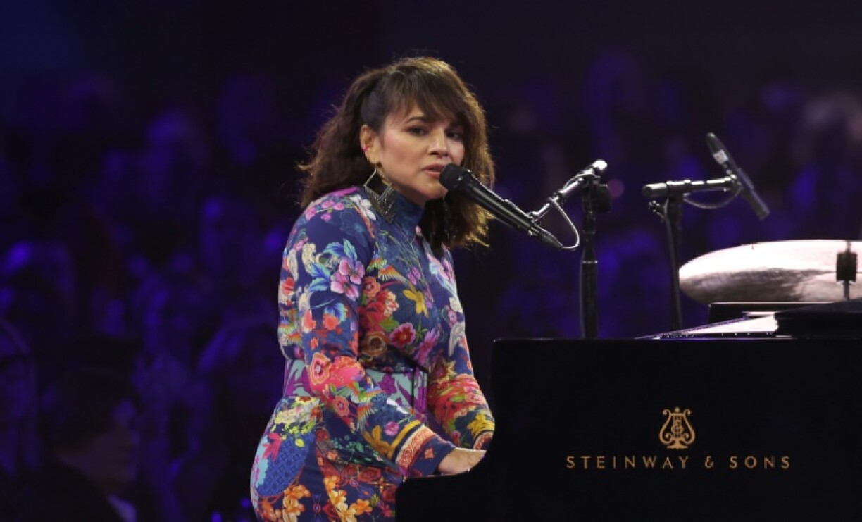 Norah Jones performs during the 2025 MusiCares Person of the Year benefit gala honoring the Grateful Dead