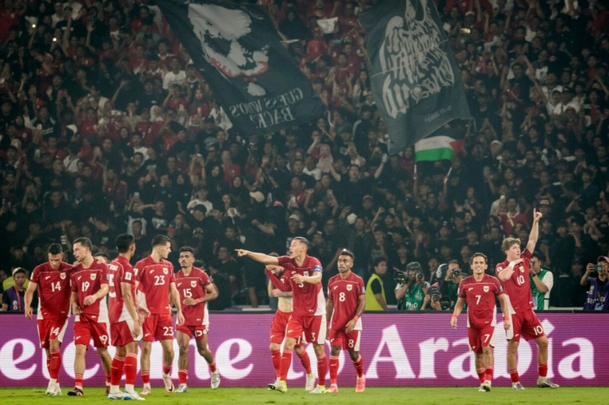 Indonesia’s Ole Romeny scored the winner