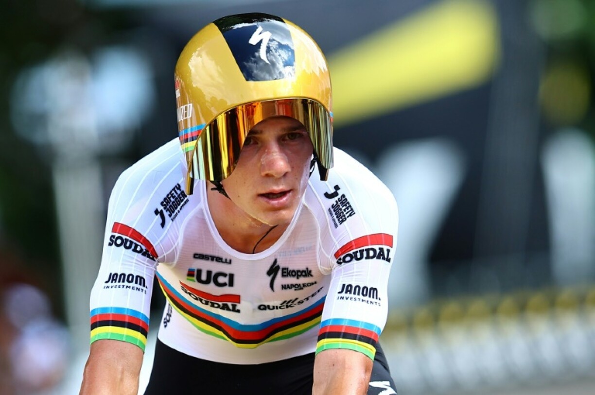 Olympic and world champion individual time trialist Remco Evenepoel