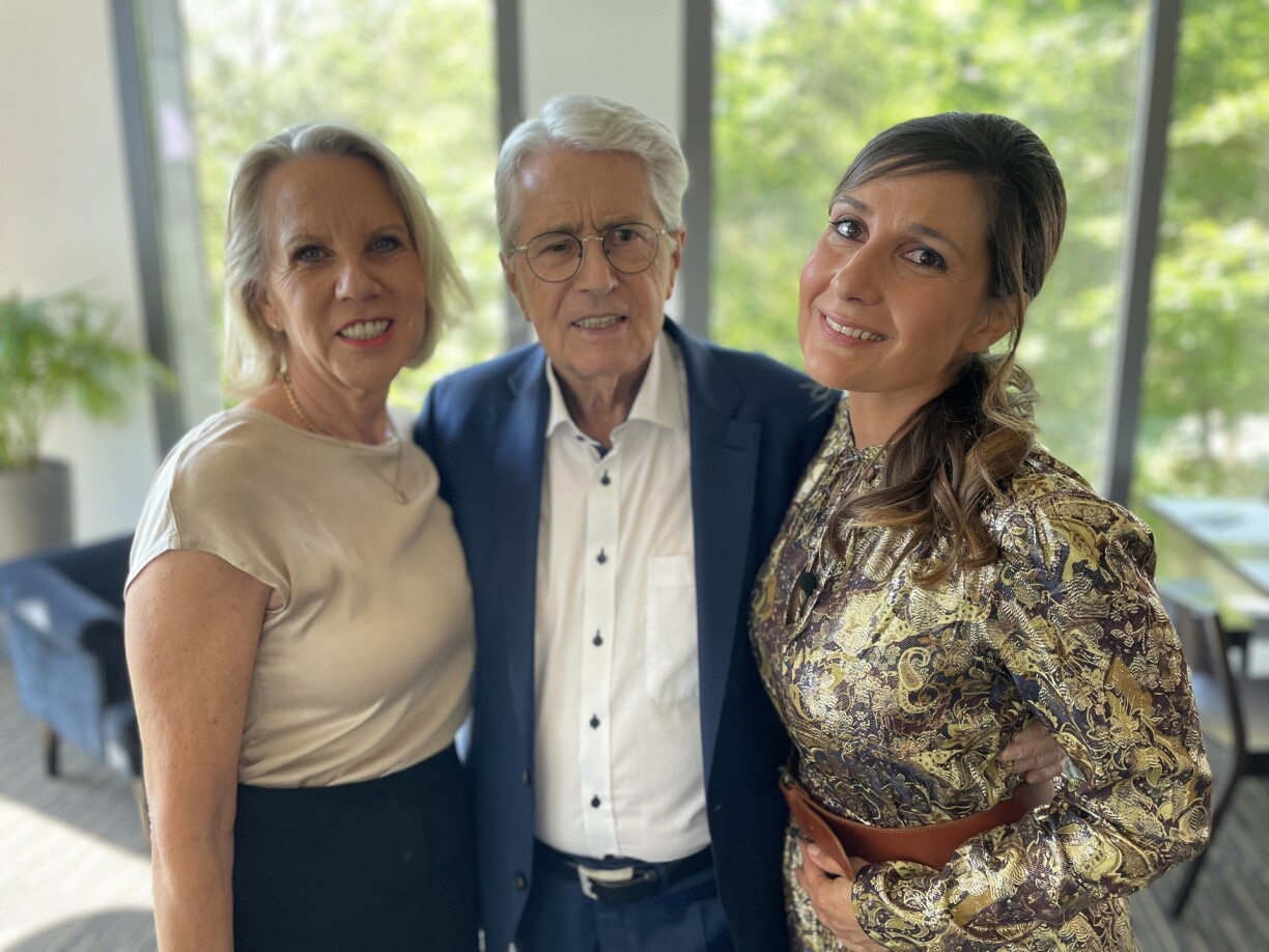 Britta Elstner, Frank Elstner, Violetta Caldarelli