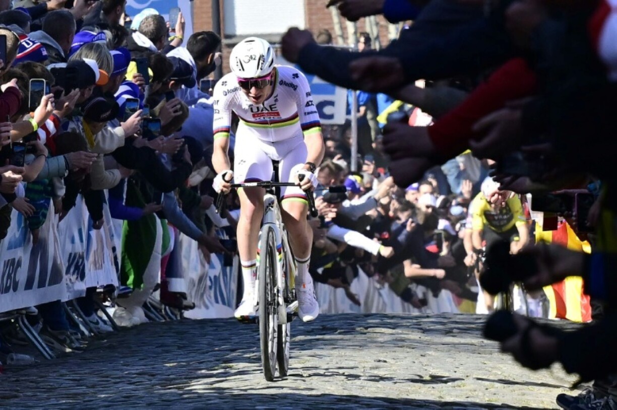 Tadej Pogacar is appearing in the Paris-Roubaix one-day race for the first time