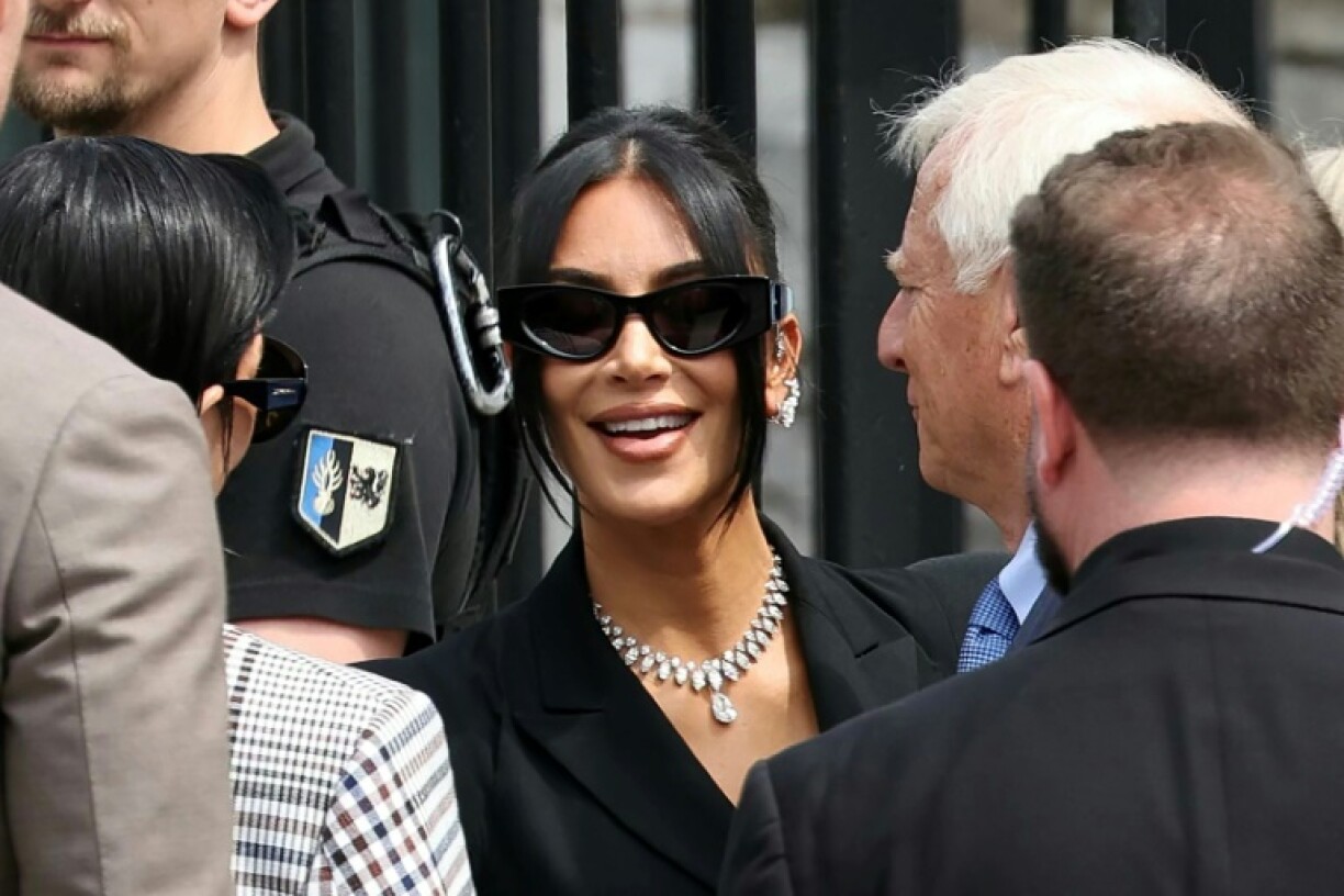 Kim Kardashian's presence attracted huge media attention