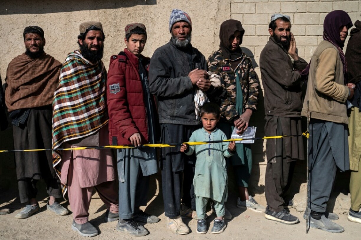 The WFP says it can support just half the people in need in Afghanistan, and only on half rations