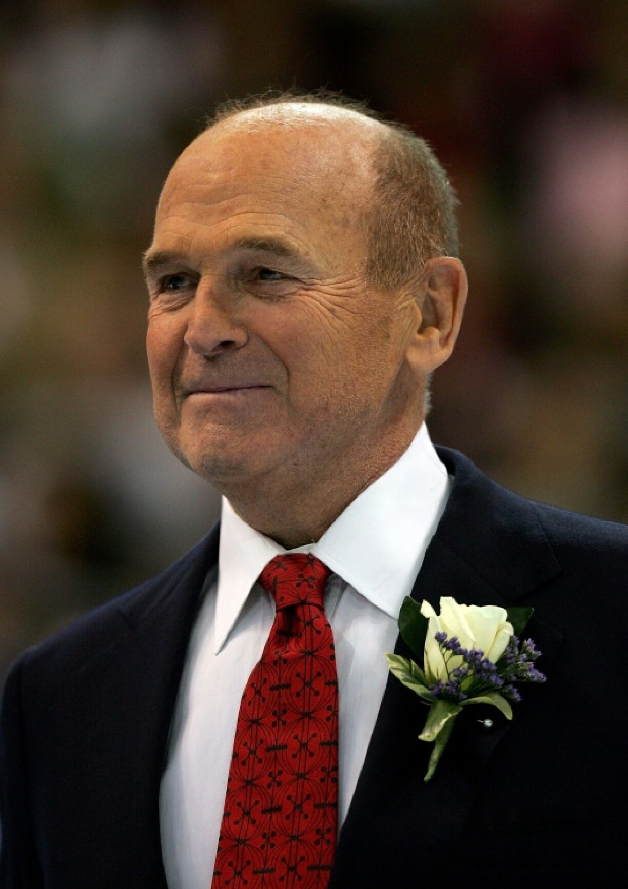 Two-time Olympic champion Dick Button became known as the 'Voice of Skating'