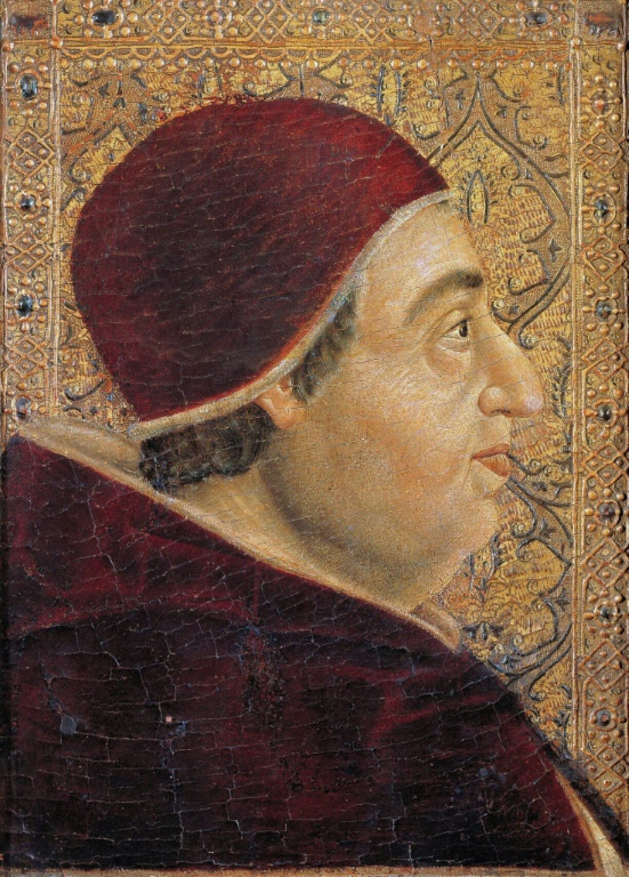 Borgia pope Alexander VI organised an orgy for his daughter's wedding