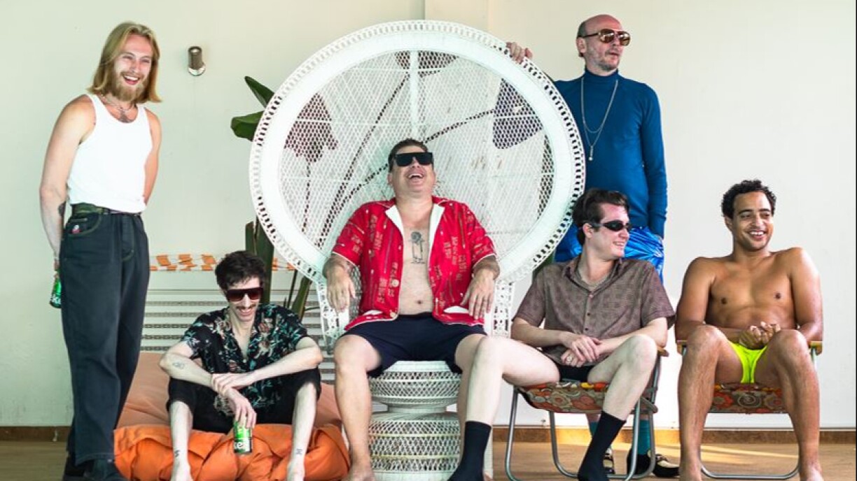 Warmduscher – late additions to the bill.