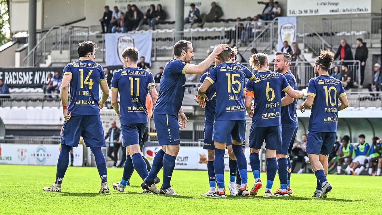 Käerjeng hofft, och am Barragematch feieren ze kënnen.