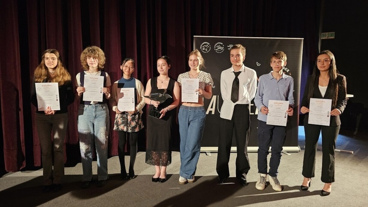 D'Gewënner vum Prix Laurence 2025 an der Kategorie 12 bis 17 Joer.