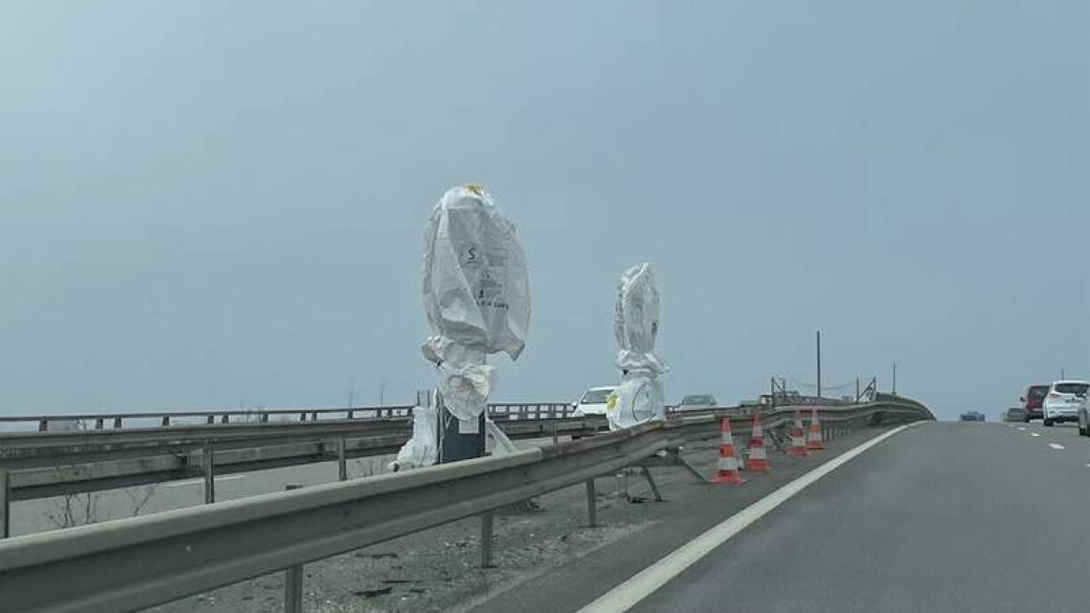 Ce samedi 30 novembre 2024, vers 13h30, les deux radars du pont de Beauregard à Thionville sur l'A31 étaient toujours bâchés.