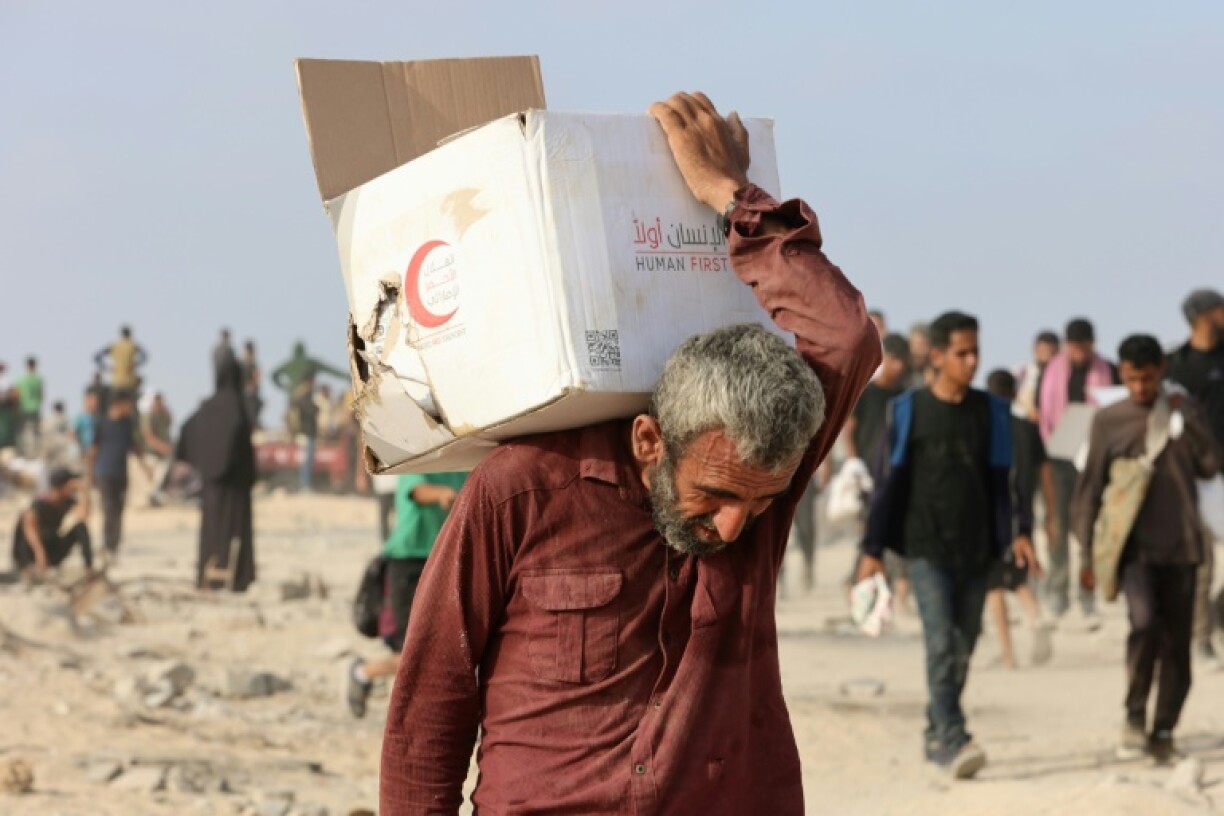 More than 21 months of war have displaced almost all of Gaza's population and triggered severe shortages of food and other essentials