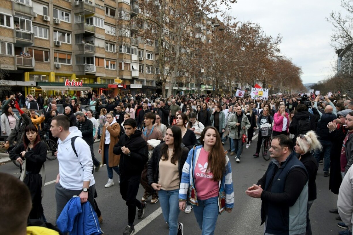 University students have emerged as the leaders of the protest movement