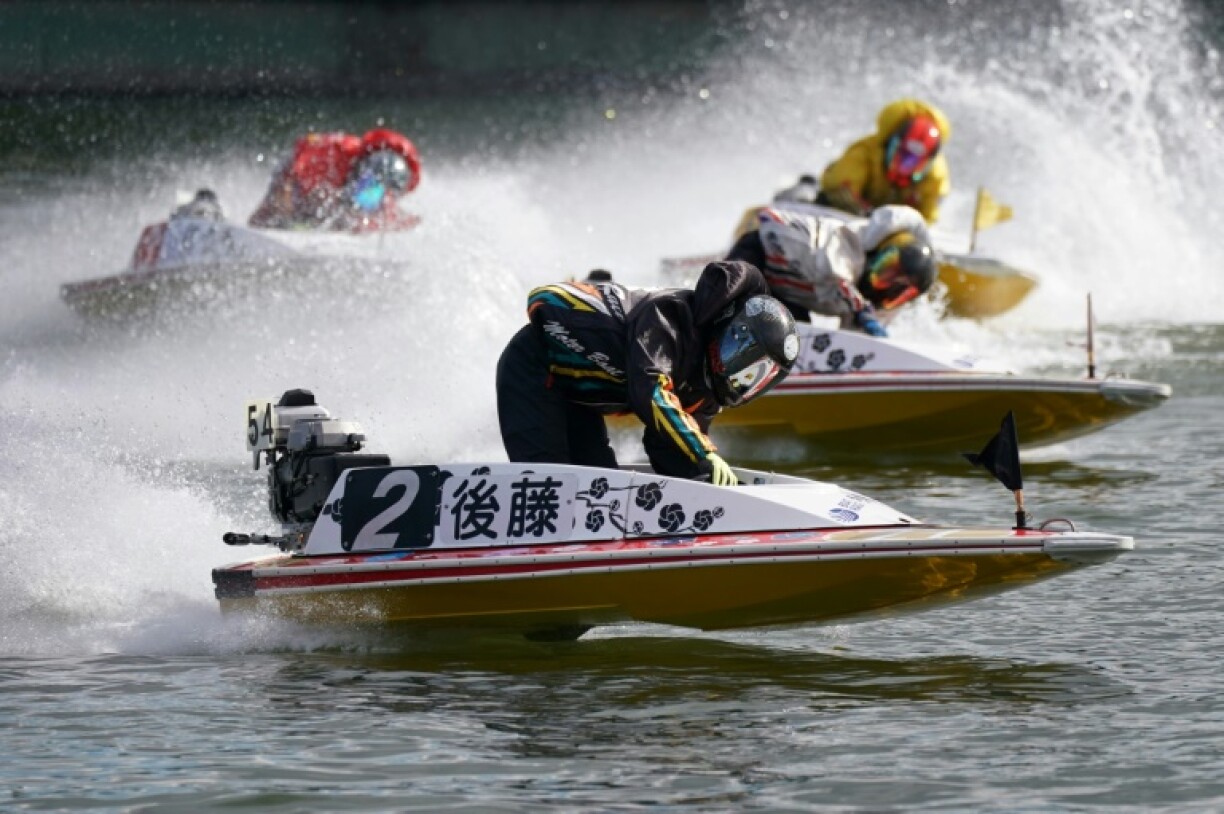 Japan's powerboat racing started as an outlet for legal betting
