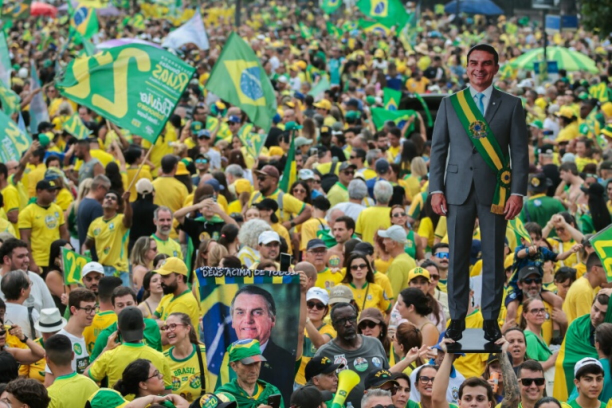 Flavio Bolsonaro has pitched himself as more moderate than his firebrand father, who is serving a 27-year sentence under house arrest for an attempted coup bid after his 2022 election loss