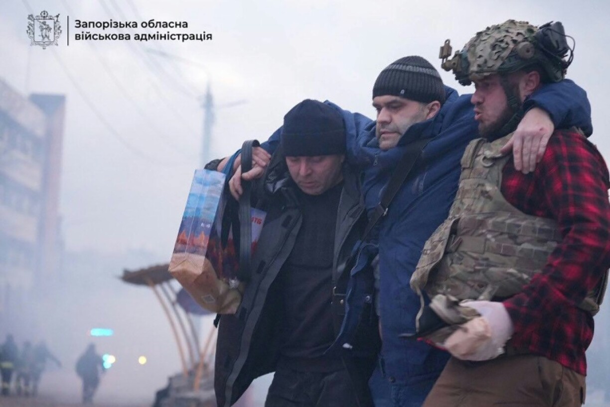 The Russian strike left at least 13 dead and 29 wounded, Ukrainian officials said