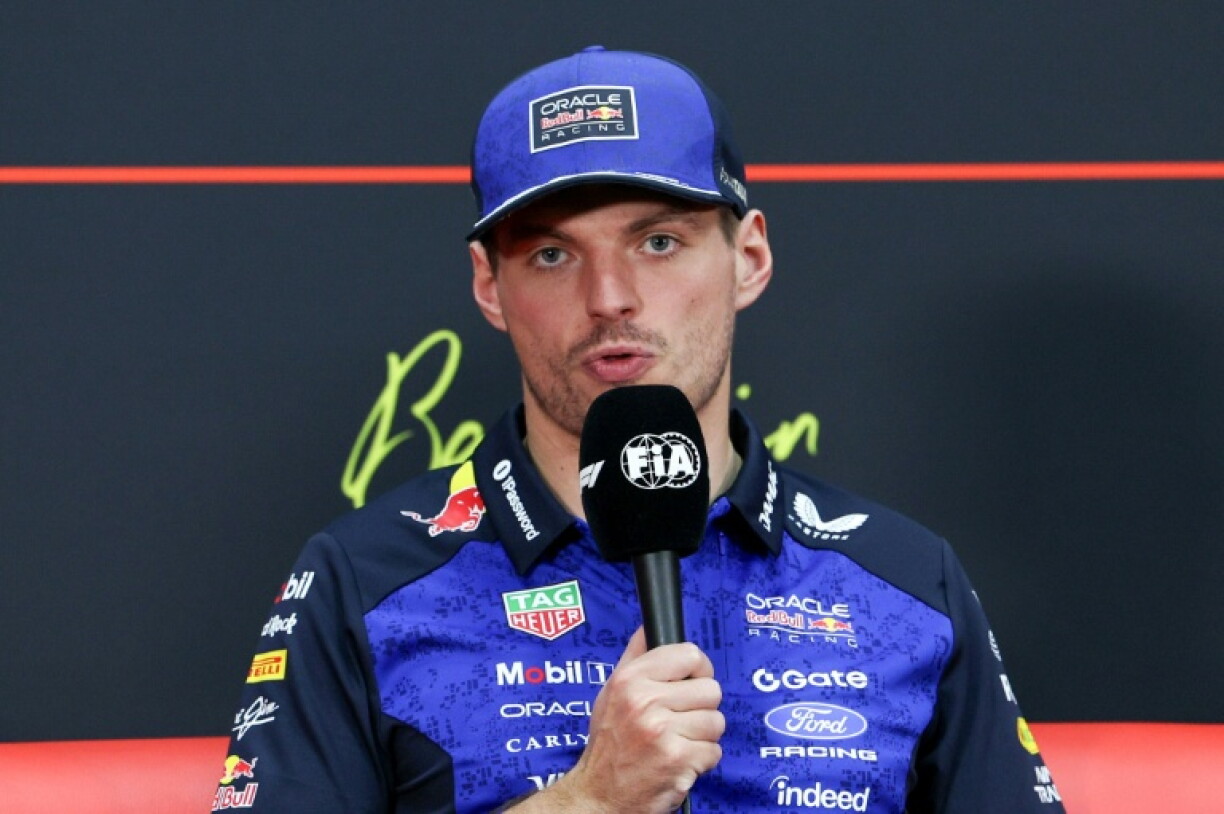 Red Bull Racing's Dutch driver Max Verstappen speaks during a press conference ahead of the Formula One Bahrain Grand Prix at Sepang International Circuit in Sepang on October 1, 2026.