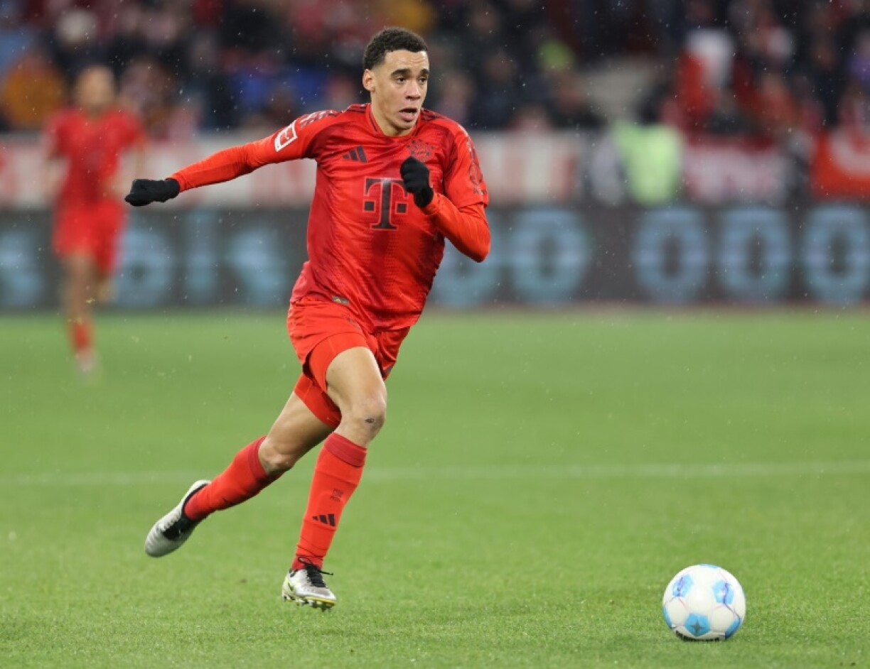 Jamal Musiala scored a crucial brace in Bayern Munich's 4-2 home win over Heidenheim on Saturday