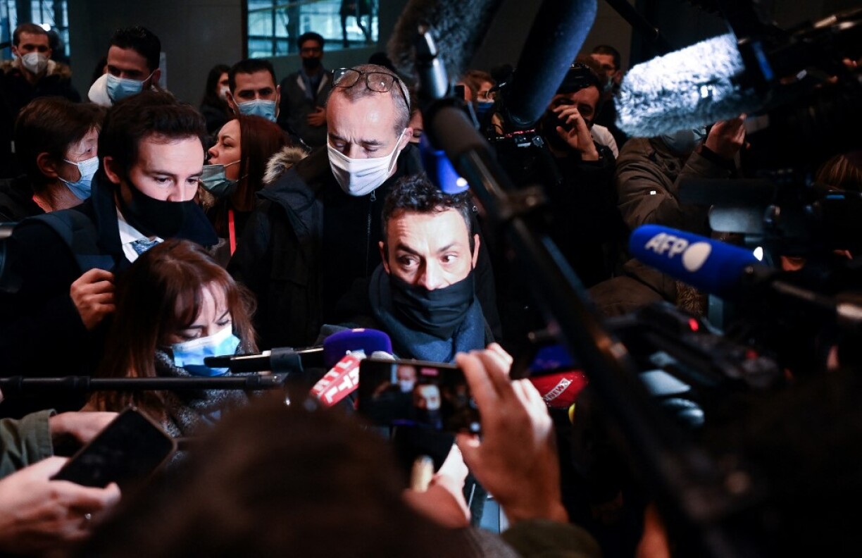 Joachim de Araujo, le père de Maëlys, fait son entrée au procès de Nordahl Lelandais.