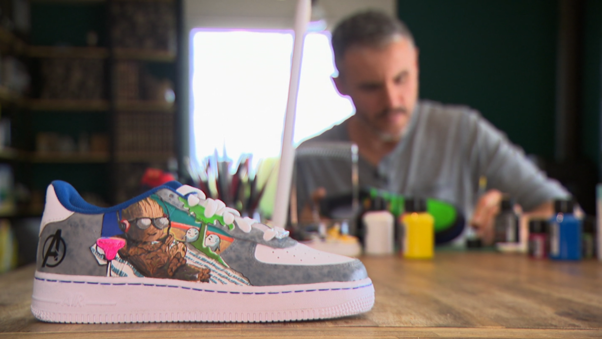 In Moselle, Brice Masson has made a name for himself with his colourful creations, often but not always inspired by film or manga characters.