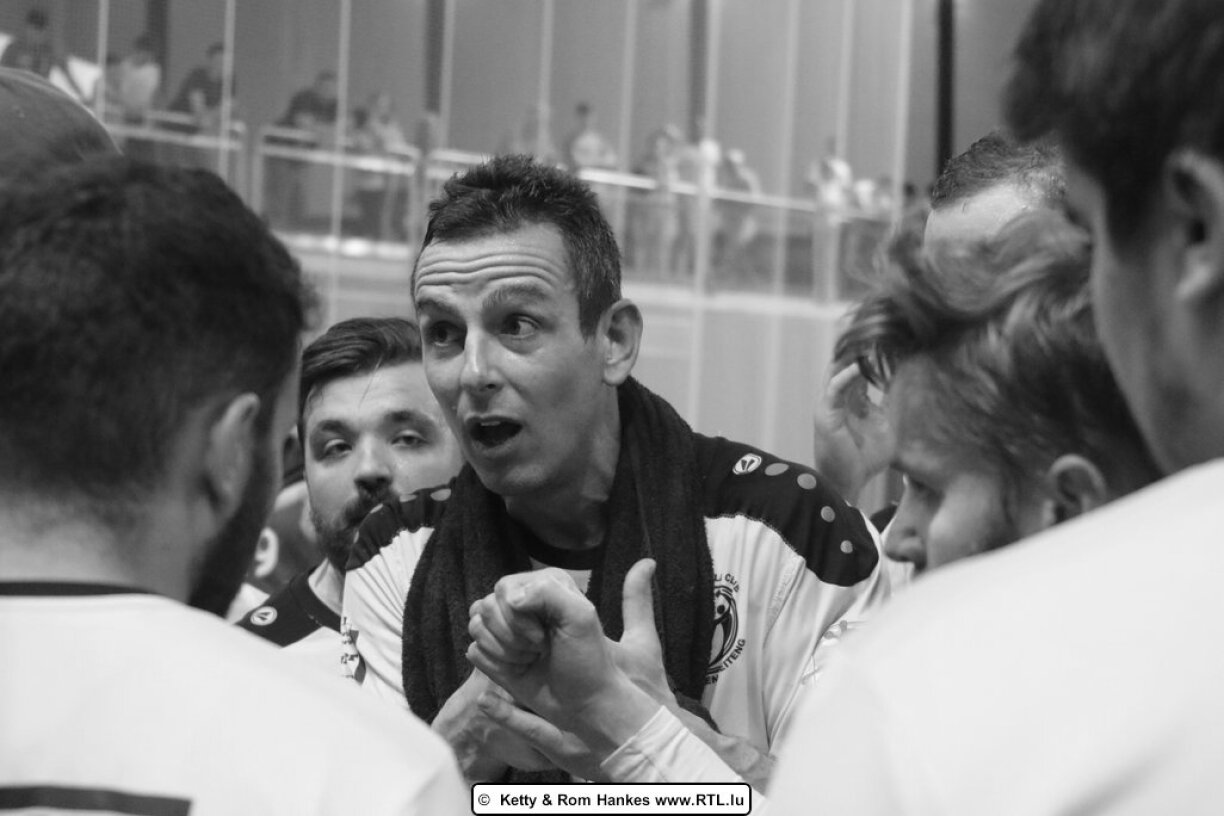 Den David Gyafras stoung zesumme mam Handball Péiteng 2018 an der Finall vun der Coupe de Luxembourg.