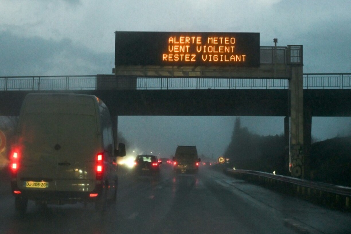 Des difficultés de circulation sont à prevoir sur des routes de France avec l'arrivée de la tempête Pedro