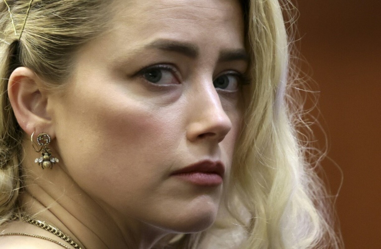 Amber Heard au tribunal de Fairfax (Virginie) le 1er juin 2022
