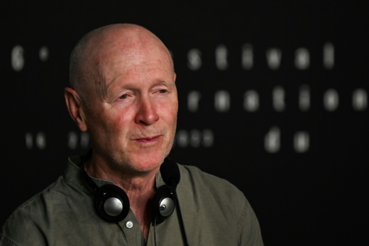 British screenwriter Paul Laverty attends a press conference for the film 'The Old Oak' at the 2023 Cannes Film Festival
