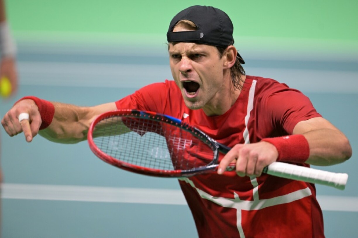 Zizou Bergs sent Belgium into the semi-finals of the Davis Cup by beating France's Arthur Rinderknech
