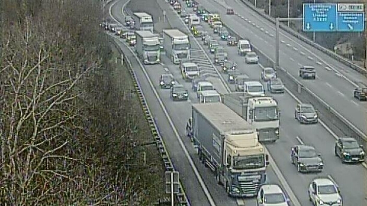 La situation vers 15h.