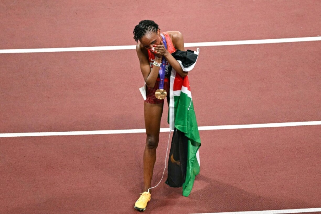 Kenya's 10000 metres champion Beatrice Chebet bids to achieve the world championship distance double when she runs in the 5000 metres final