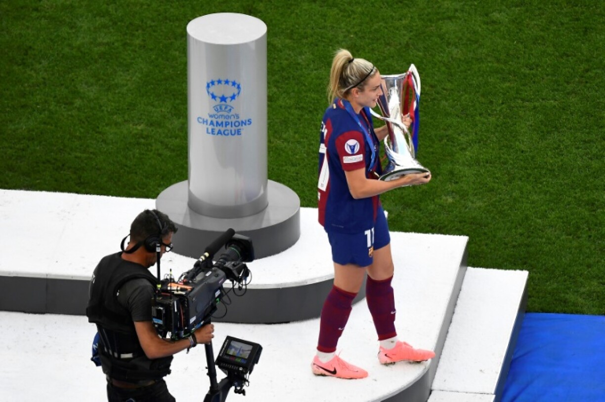 Barcelona's Alexia Putellas will still have the chance to get her hands on the Champions League trophy again after Portuguese police recovered it from thieves