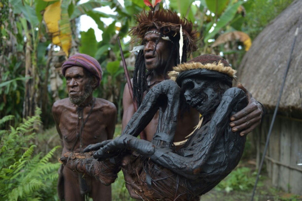Smoke-dried mummification has persisted in some communities in Indonesia's Papua