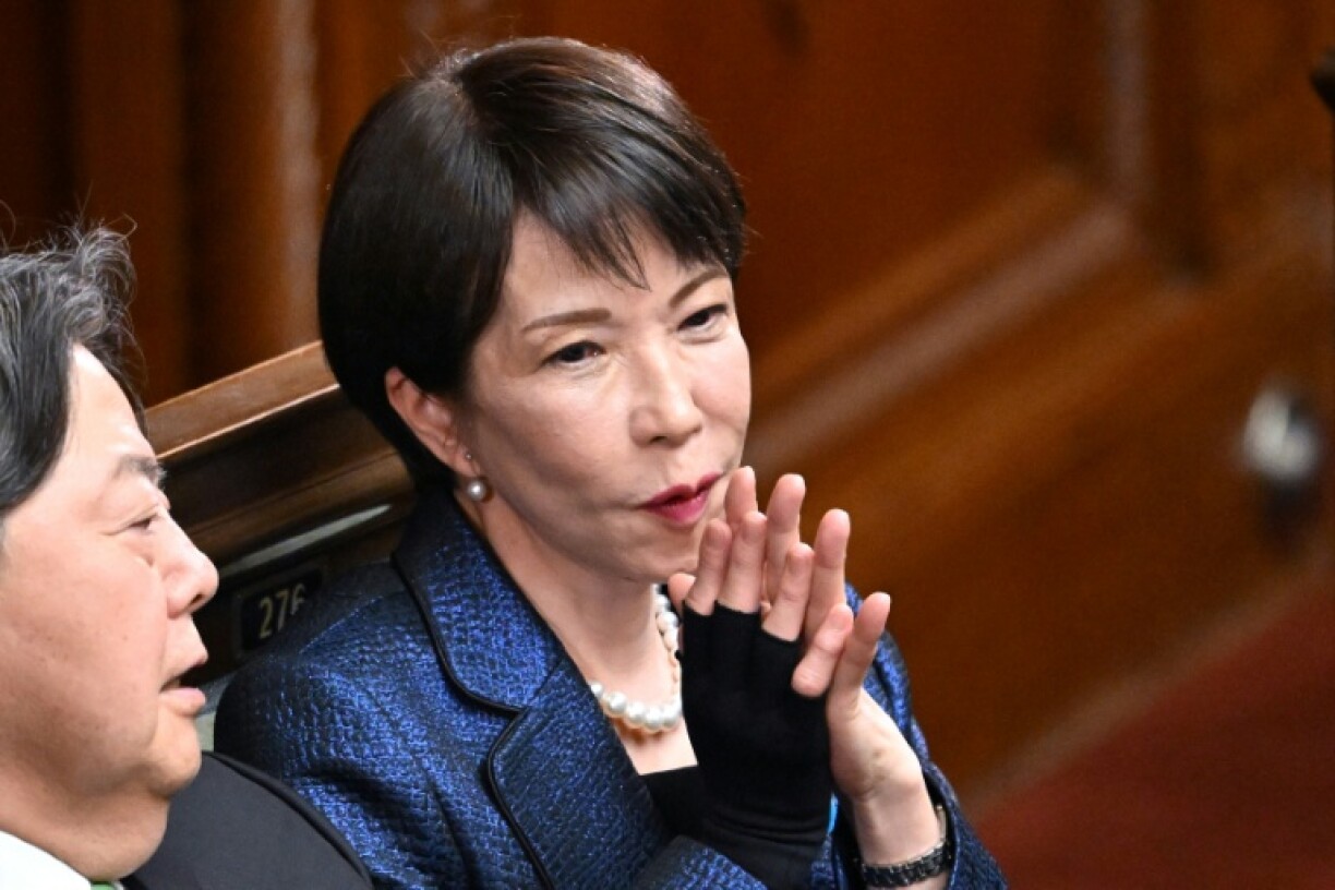 La Première ministre japonaise Sanae Takaichi, le 18 février 2026 à Tokyo