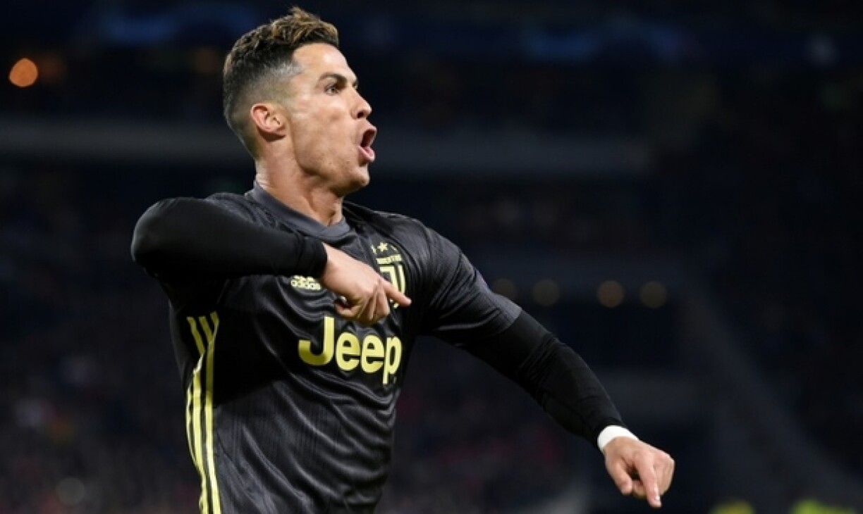 Mat engem herrleche Kappball huet de Cristiano Ronaldo den 1:0 fir d'Juve geschoss.