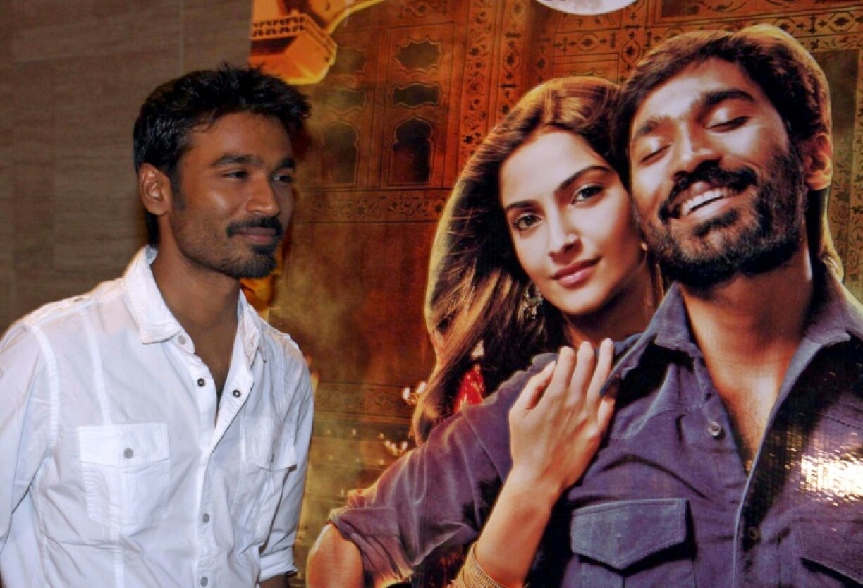 Bollywood actor Dhanush, star of the 2013 hit