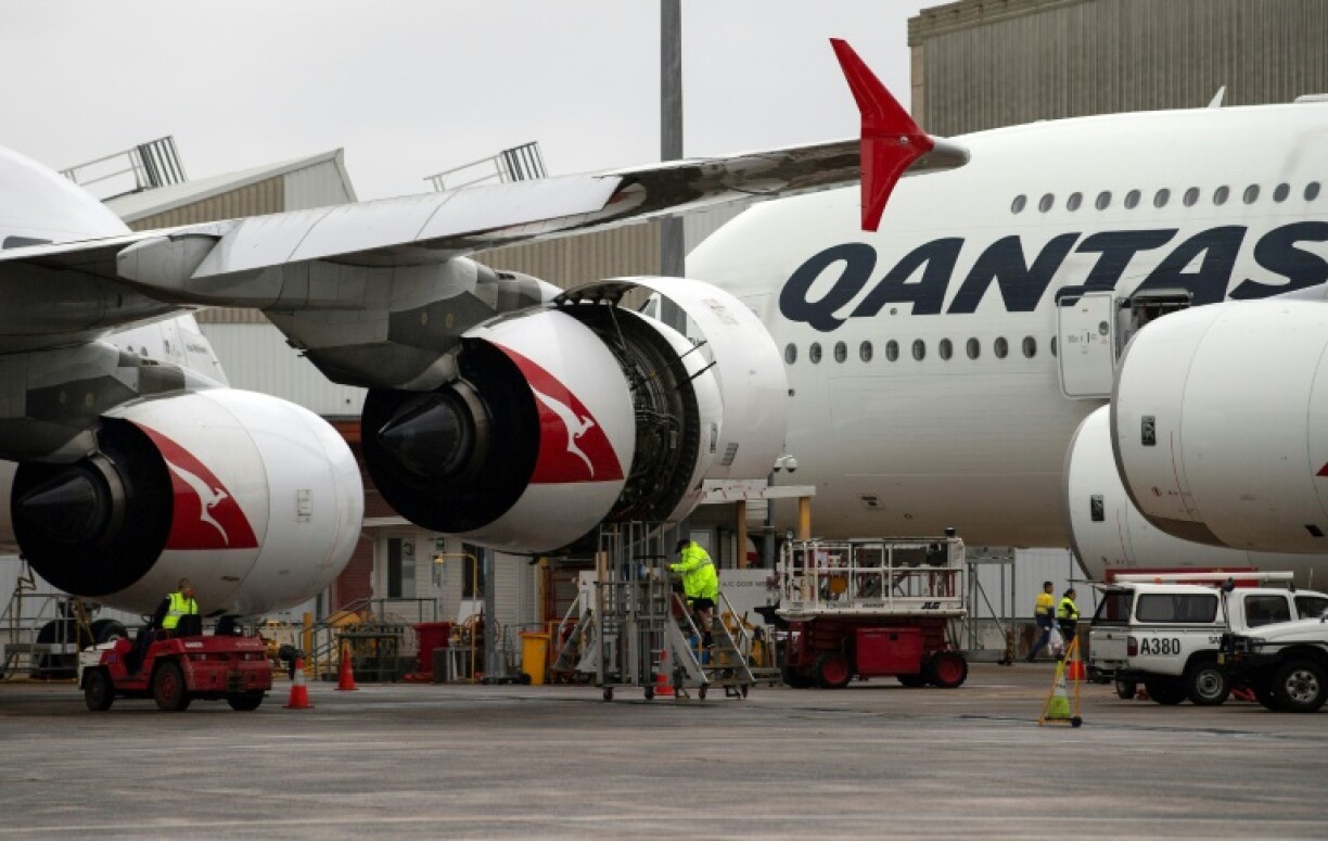 Qantas a immobilisé un Boeing 737NG