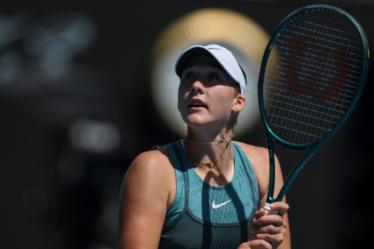 Landmark: Mirra Andreeva reached the final of the Dubai Championships on Friday