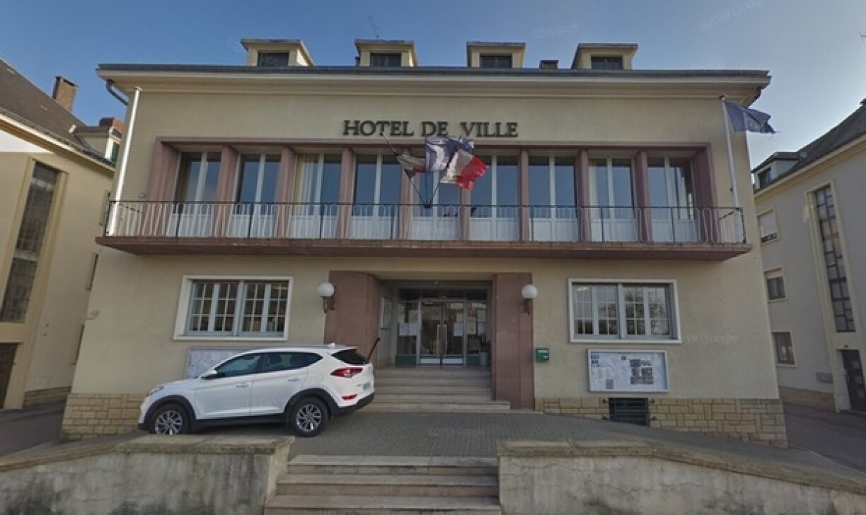 The town hall of Sierck-les-Bains, not far from where the body was discovered.