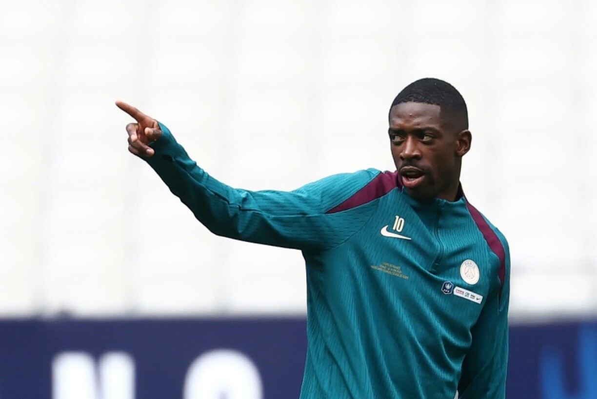 Ousmane Dembele has scored 33 goals for PSG this season in all competitions