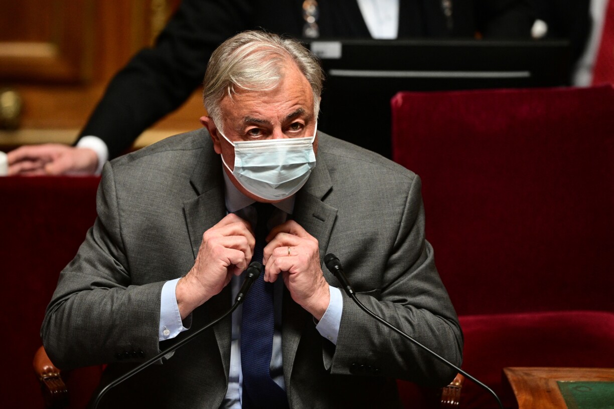 Le président du Sénat Gérard Larcher