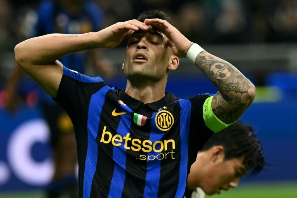 Inter Milan captain Lautaro Martinez scored twice in a 4-3 defeat to Club Brugge at the San Siro